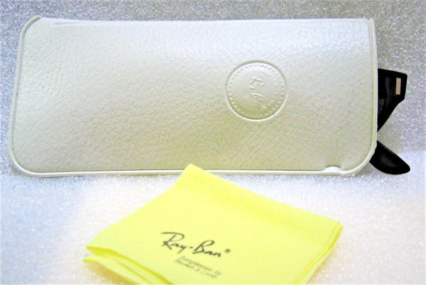 Ray-Ban USA 1950s Vintage NOS B&L Rare Silhouette Black Cateye New Sunglasses - Vintage Sunglasses 