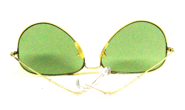 Ray-Ban USA Vintage 1940/50s B&L 58mm RB3 Aviator 12K GF Mint sunglasses