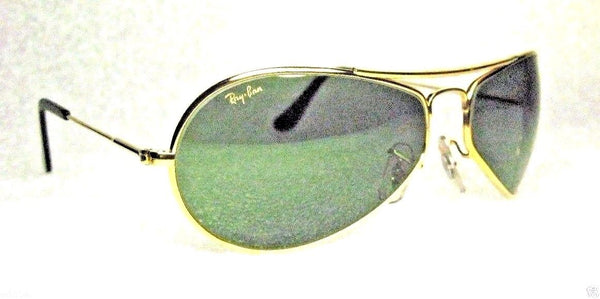 Ray-Ban USA *NOS Vintage B&L Aviator "Air-Boss" 24kGP W2615 Pilot NEW Sunglasses - Vintage Sunglasses 
