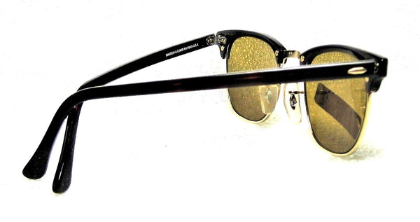 Ray-Ban USA NOS Vintage B&L Clubmaster Chromax W2052 Tortois NewInBox Sunglasses - Vintage Sunglasses 