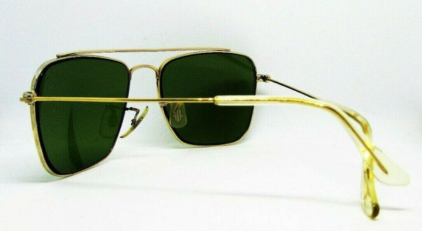 Ray-Ban USA *Mint Vintage 1950s B&L Aviator Rare Brace Caravan Sunglasses & Case