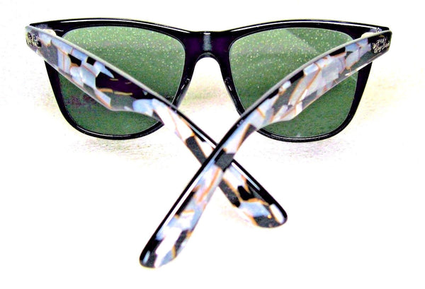 Ray-Ban USA NOS Vintage B&L Wayfarer II W1089 Street Neat Mosaic New Sunglasses - Vintage Sunglasses 