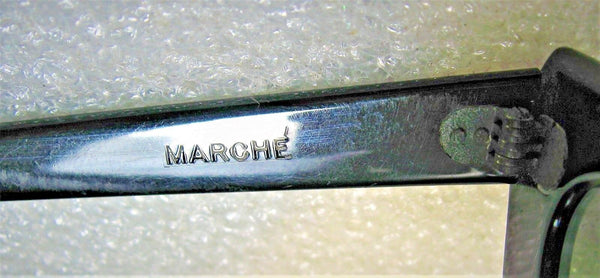 Ray-Ban USA 1950s Vintage B&L Rare Marche' Black Cateye Mint Sunglasses & Case - Vintage Sunglasses 