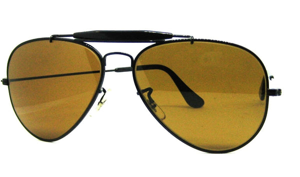 Ray-Ban USA NOS Vintage 1970s B&L Aviator Driver Outdoorsman New Sunglasses