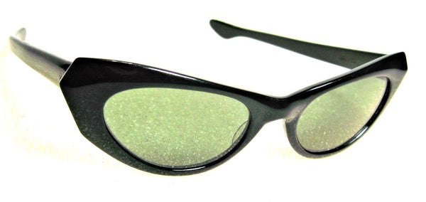Ray-Ban USA 1950s Vintage B&L Rare Marche' Black Cateye Mint Sunglasses & Case - Vintage Sunglasses 