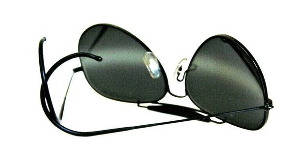 Ray-Ban USA NOS Vintage 1980s B&L Aviator DGM Outdoorsman BlackChrome Sunglasses
