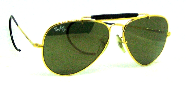 Ray-Ban USA B&L NOS Diamond Hard Aviator Outdoorsman 58mm Survivor  Sunglasses