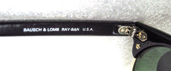 Ray-Ban USA NOS Vintage 1980s B&L Clubmaster Wayfarer Max W1266 New Sunglasses - Vintage Sunglasses 