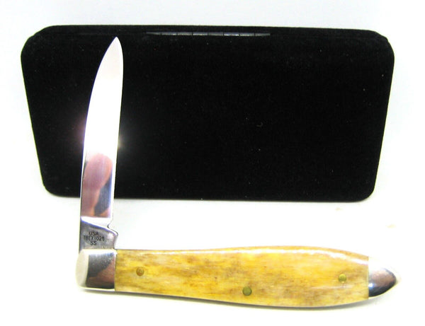 *Rare Case XX USA TBEX1028 SS Tony Bose Giraffe Bone Tear Drop Knife New In Box