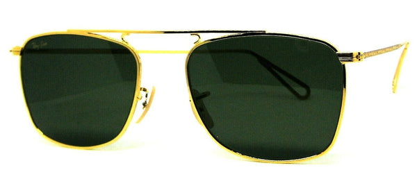 Ray-Ban USA NOS Vintage B&L Mod Aviator Caravan W1698 Pin-Etched New Sunglasses - Vintage Sunglasses 