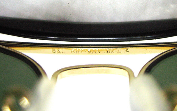 Ray-Ban USA B&L NOS Diamond Hard Aviator Outdoorsman 62mm Survivor Sunglasses