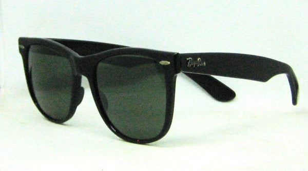 Ray-Ban USA Vintage 1980s B&L Wayfarer II L1724 Ebony Nr.Mint Sunglasses & Case