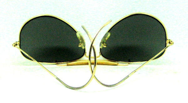 Ray-Ban USA B&L Vintage 50s Outdoorsman 12K GF Aviator RB-3 Nr Mint  Sunglasses