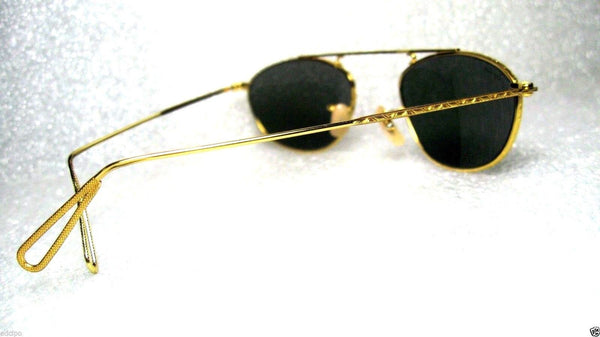 Ray-Ban USA *NOS Vintage B&L Mod-Aviator W2003 Pinpnt Etched 24k *NEW Sunglasses - Vintage Sunglasses 