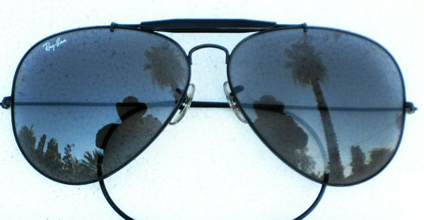 Ray-Ban USA Vintage B&L Aviator Outdoorsman II Changeables BlakChrome Sunglasses