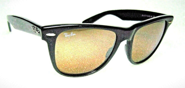Ray-Ban USA NOS Vintage B&L Wayfarer II W0758 TGM B15 Ebony NewInBox Sunglasses - Vintage Sunglasses 