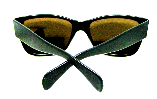 Persol Sport NOS Rare Ratti 40201 Miami Vice Orange lens Matte Black Sunglasses