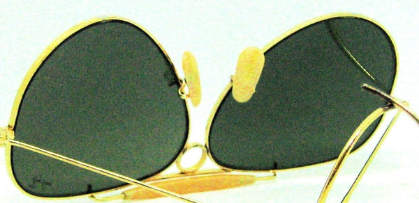 Ray-Ban USA 80s Vintage B&L Aviator Bullet Hole Shooter G-15 *Mint Sunglasses