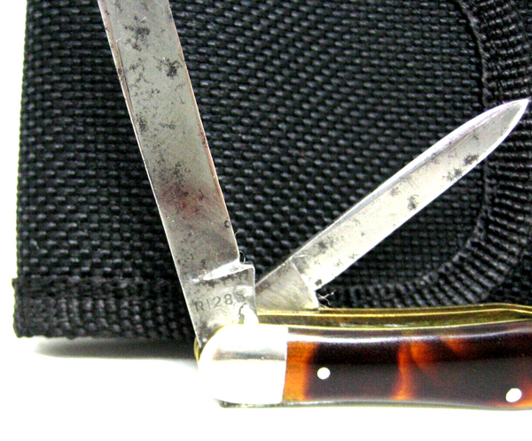 Remington UMC Antique R1285 2-Blade Tortoise Shell Swell Center Jack Knife USA!