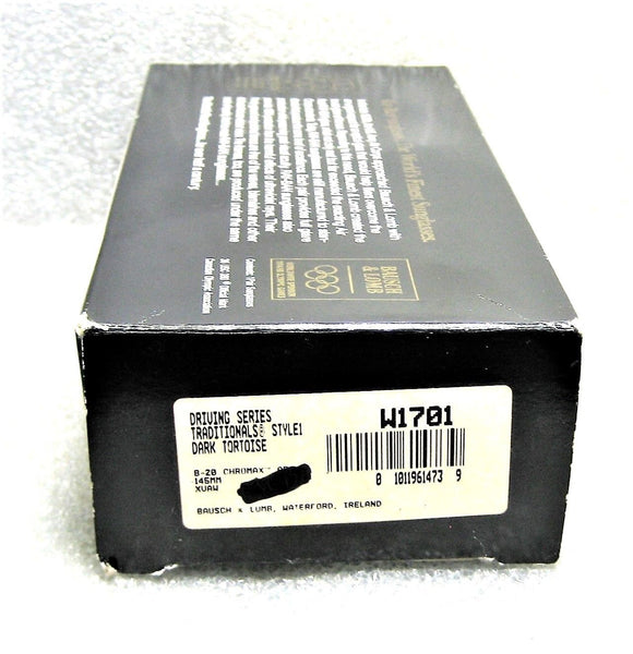 Ray-Ban USA NOS Vintage B&L TraditionalS Chromax W1701 Driving Series Sunglasses - Vintage Sunglasses 