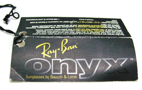 Ray-Ban NOS USA Vintage B&L Onyx W0801 Matte Tortoise New Sunglasses & Case
