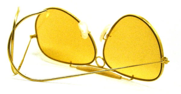 Ray-Ban USA N OS Vintage 70s B&L  Aviator Shooter Ambermatic NewInBox Sunglasses