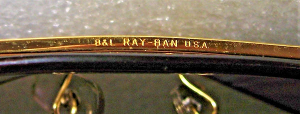 Vintage Ray-Ban USA NOS Rare B&L Aviator Bravura General LilacLns New Sunglasses - Vintage Sunglasses 