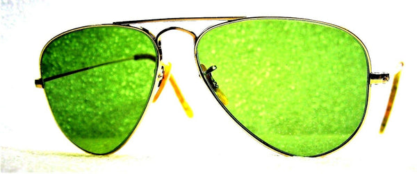 Vintage Ray-Ban USA Rare 1940s B&L Pilot 52 RB-3 Aviator 12kGF Sunglasses & Case - Vintage Sunglasses 