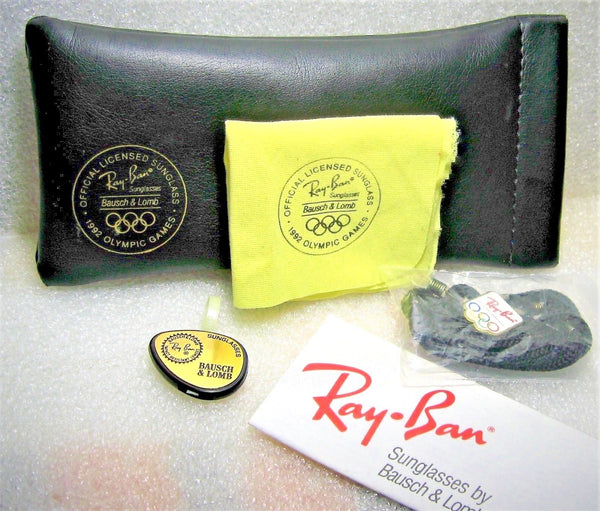 Ray-Ban USA Vintage NOS B&L Sport Wayfarer Barcelona `92 Olympics New Sunglasses - Vintage Sunglasses 