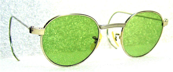 Vintage Ray-Ban USA 1940s WWII Bausch & Lomb RB-3 White Gold Sunglasses - Vintage Sunglasses 