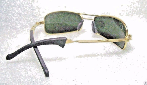 Ray-Ban USA NOS Vintage B&L Orbs "AXIS" W2308 Brush Gold Mirrored New Sunglasses - Vintage Sunglasses 