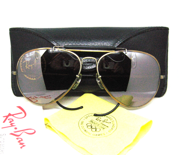 Ray-Ban USA Vintage B&L NOS The General RB50 Olympics Aviator Rare Sunglasses