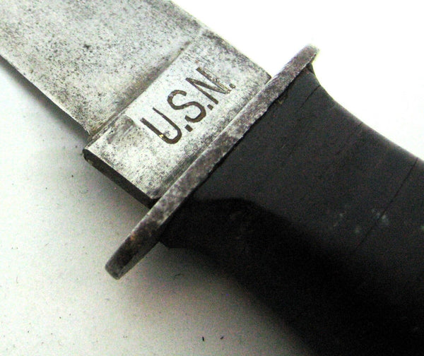 Vintage 1940S WWII USN Navy Fighting Knife Robeson Shuredge No. 20 Ka-Bar