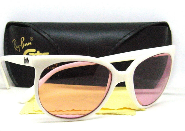 Ray-Ban USA NOS Vintage B&L Cats 1000 Sport Ski Rose Changeable Sunglasses