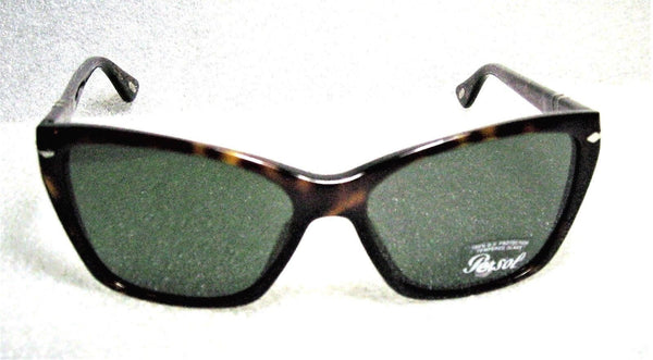 Persol New 3023-S 979/31 56[]16 Hand Made in Italy Dark Havana Sunglasses w/Case - Vintage Sunglasses 