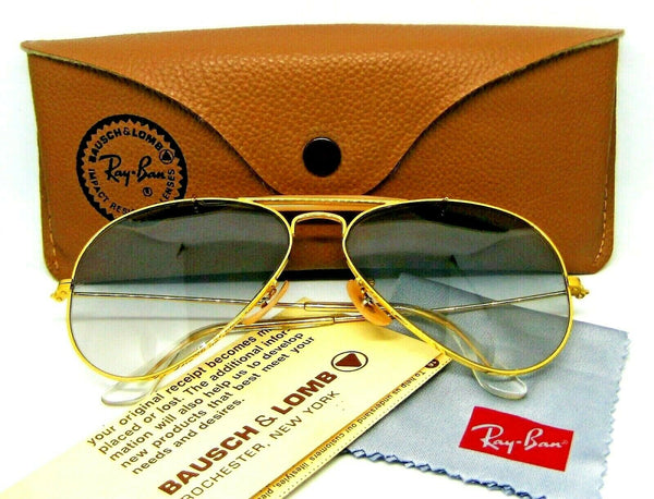 Ray-Ban USA NOS Vintage B&L Aviator Fantasees Blue UltraGradient New Sunglasses