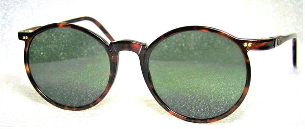 Ray-Ban USA Vintage NOS B&L Asbury Lemans Gatsby W1726 Round G-15 New Sunglasses - Vintage Sunglasses 