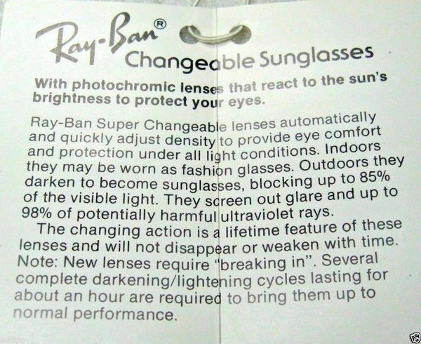 Ray-Ban USA Vintage B&L Aviator Leathers 58mm Brown Photo-Changeable Sunglasses - Vintage Sunglasses 