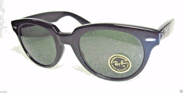 Ray-Ban USA Vintage NOS B&L Wayfarer DALLAS W0902 Blk-Ebony New n Box Sunglasses - Vintage Sunglasses 