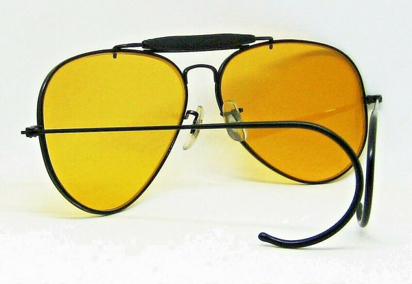 Ray-Ban USA Vintage 1970s B&L Aviator Ambermatic OutdoorsMan II Mint Sunglasses - Vintage Sunglasses 