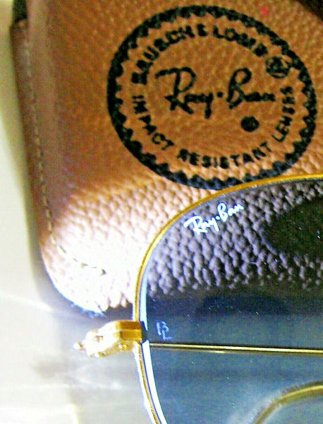 Ray-Ban USA NOS Vintage B&L Aviator Outdoorsman Blue Changeables New Sunglasses