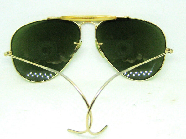 Ray-Ban USA B&L Vintage 50s Outdoorsman 12K GF Aviator RB-3 Nr Mint  Sunglasses