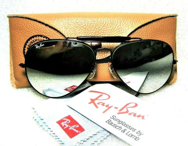 Ray-Ban USA Vintage B&L Aviator *DGM G31 Outdoorsman BlackChrome Mint Sunglasses - Vintage Sunglasses 