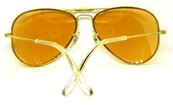 Ray-Ban USA Vintage 1970s B&L AOPA Aviator Ambermatic PhotoChromic Sunglasses