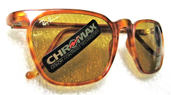 Ray-Ban USA NOS Vintage B&L Asbury Chromax W1725 Driving Series New Sunglasses - Vintage Sunglasses 
