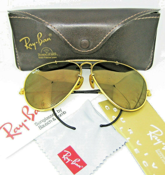 Ray-Ban USA Vintage B&L Aviator Outdoorsm Diamond Hard Survivor W1507 Sunglasses