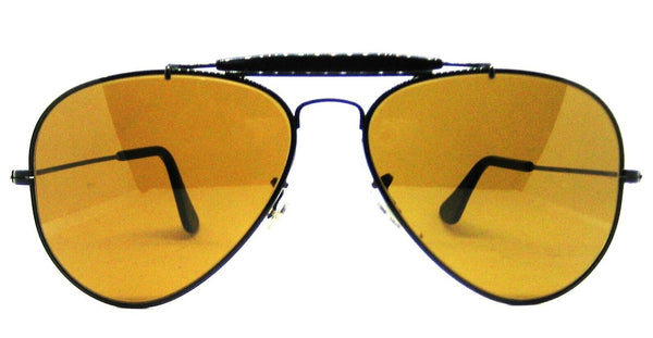 Ray-Ban USA NOS Vintage 1970s B&L Aviator Driver Outdoorsman New Sunglasses