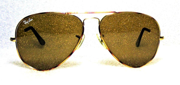 Ray-Ban USA Vintage B&L Aviator Tortuga Classic B-15HC  L1706 Nr.Mint Sunglasses - Vintage Sunglasses 