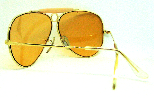 Ray-Ban USA Vintage 1990s B&L NOS Aviator Ambermatic BH Shooter New Sunglasses