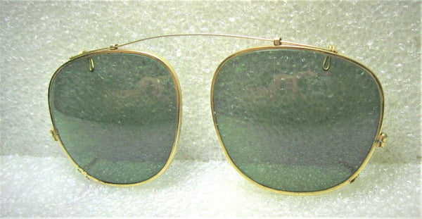 Vintage Ray-Ban USA 1950s Bausch & Lomb Rare "Clip-on" 48 *Excellent Sunglasses - Vintage Sunglasses 